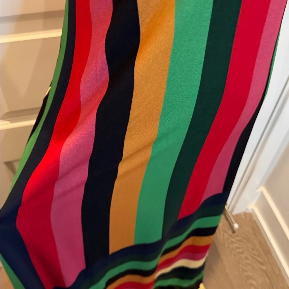 FARM Rio Colorful Striped Long Dress Size M - Picture 5 of 7
